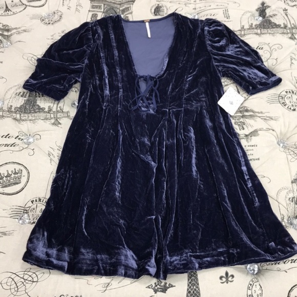Free People Adelle Velvet Tunic - Picture 3 of 7